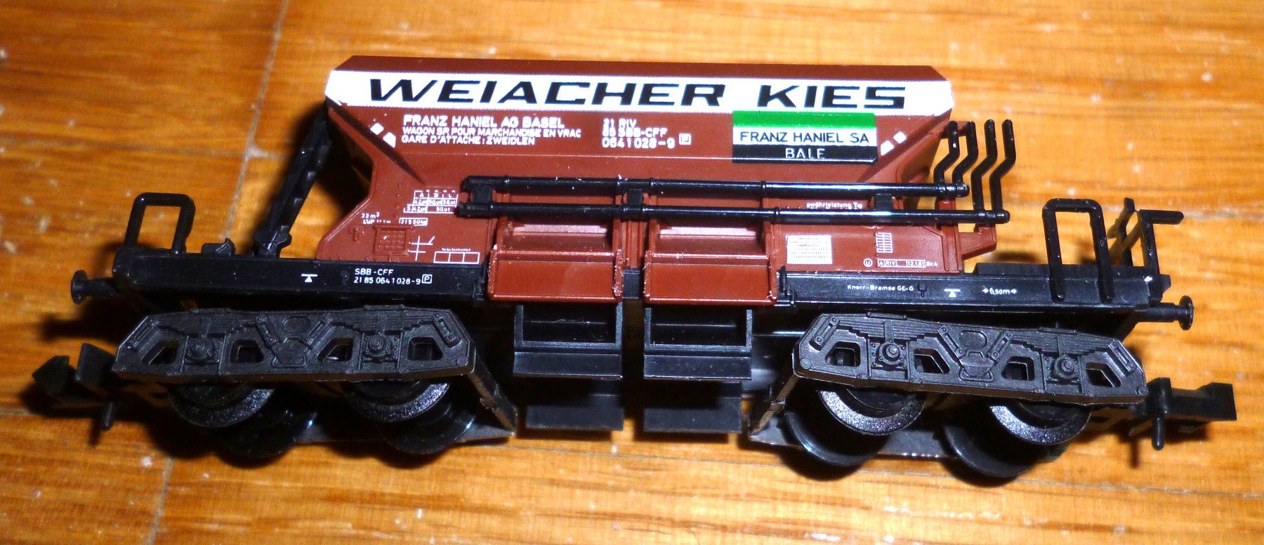 Trix Modellini di ferrovie: Kieswagen Weiacher – Usato da Langenthal venduto da Tbraunbaer 1