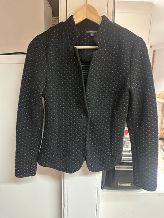 Street One Blazer schwarz Grösse 38 quilted neuwertig