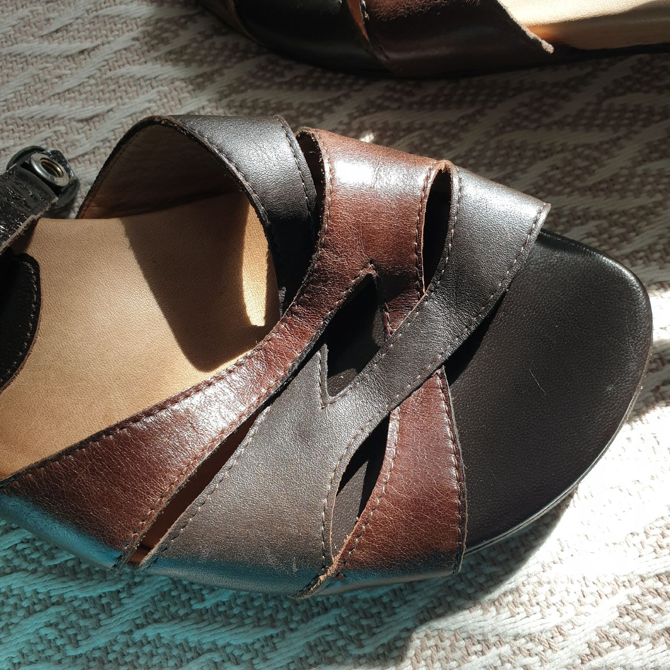 Scarpe da donna: Vabene schöne Ledersandale Gr. 38 – Nuovo (secondo la descrizione) da Frenkendorf venduto da Moon111 6
