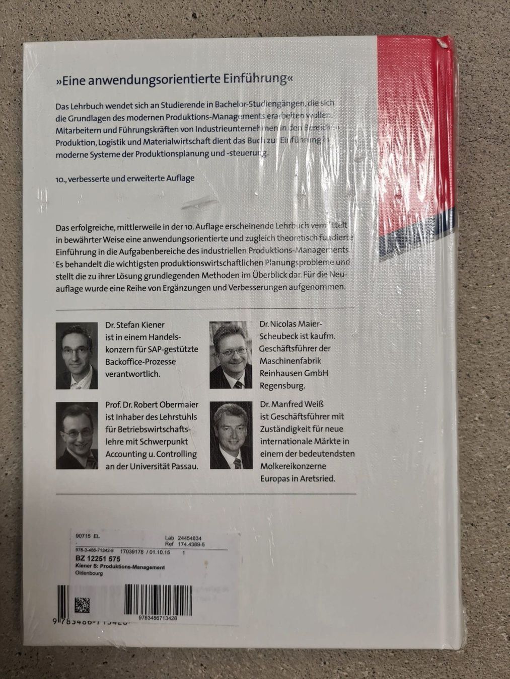 Libri: Produktions-Management – Nuovo e nell'imballaggio originale da Bülach venduto da Shyro2000 1
