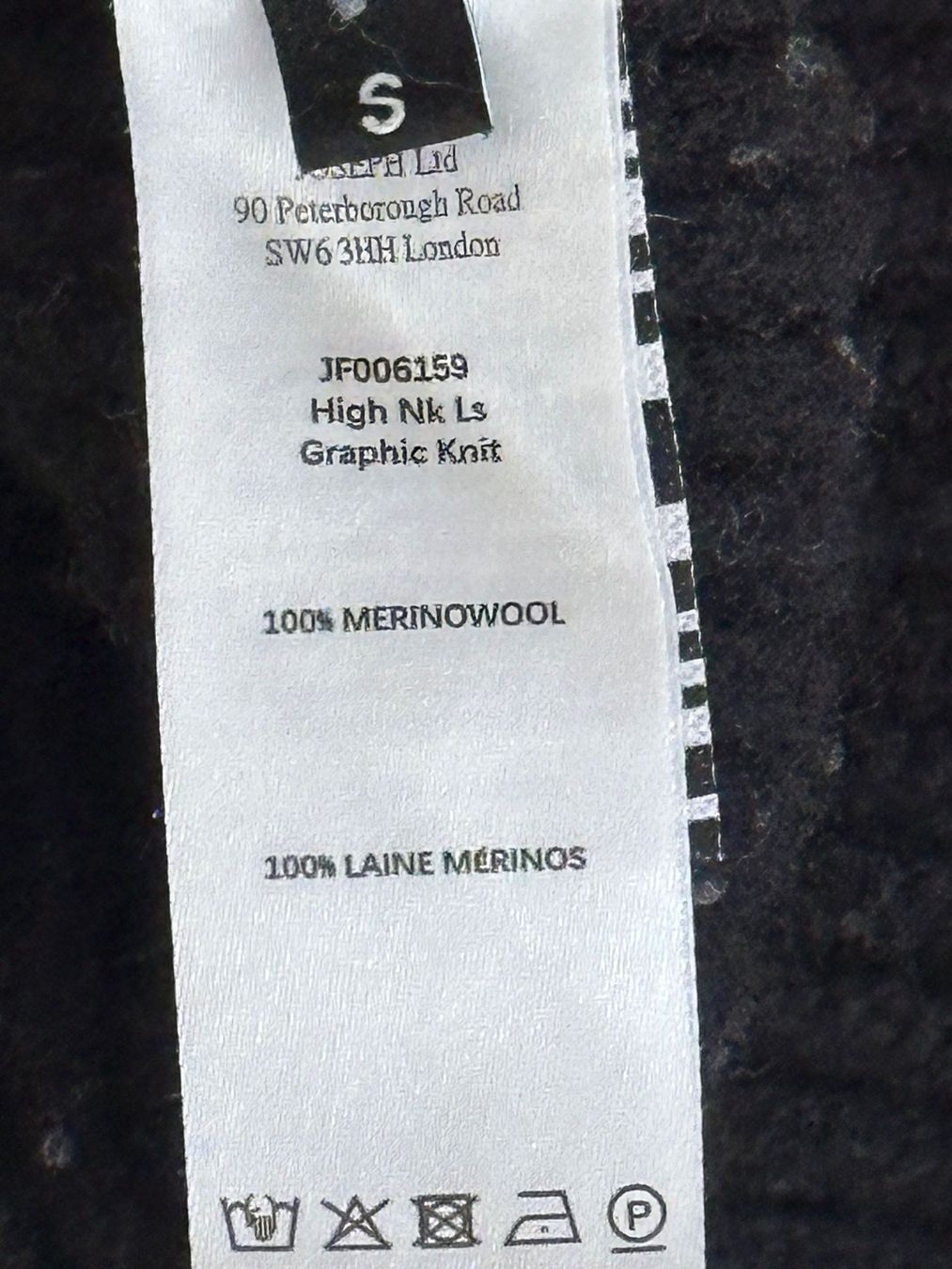 Maglioni & Felpe: Damen Rollkragenpullover schwarz weiss JOSEPH – Usato da Bülach venduto da Jubet 4