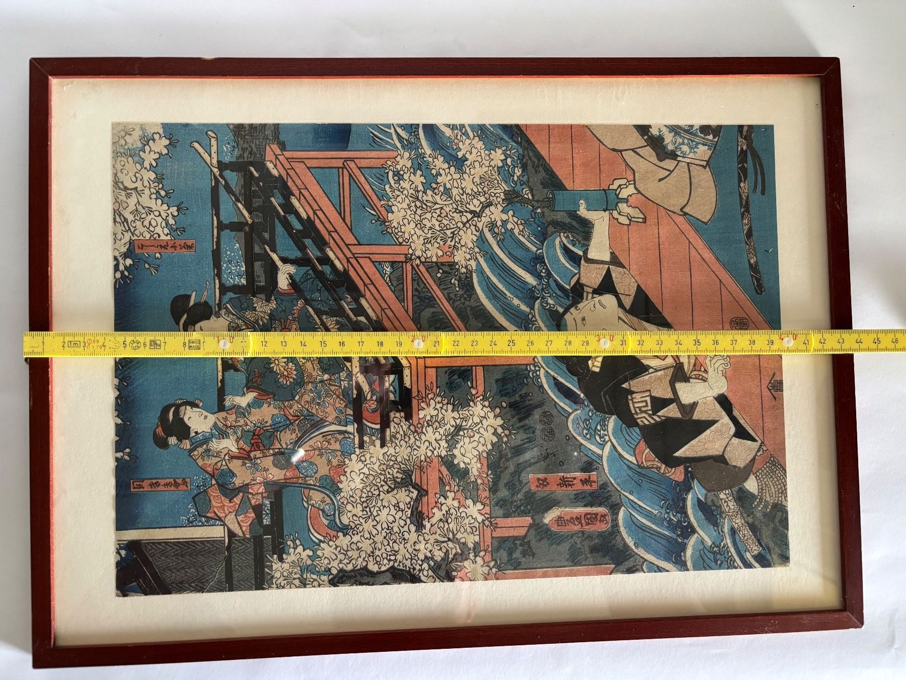 Holzschnitte: Japanischer Holzschnitt von Kunisada – Gebraucht aus rotkreuz von baudisch 4