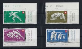 1950 Pro Patria Katalog-Nr. B47-B50 postfrisch mit Tabs