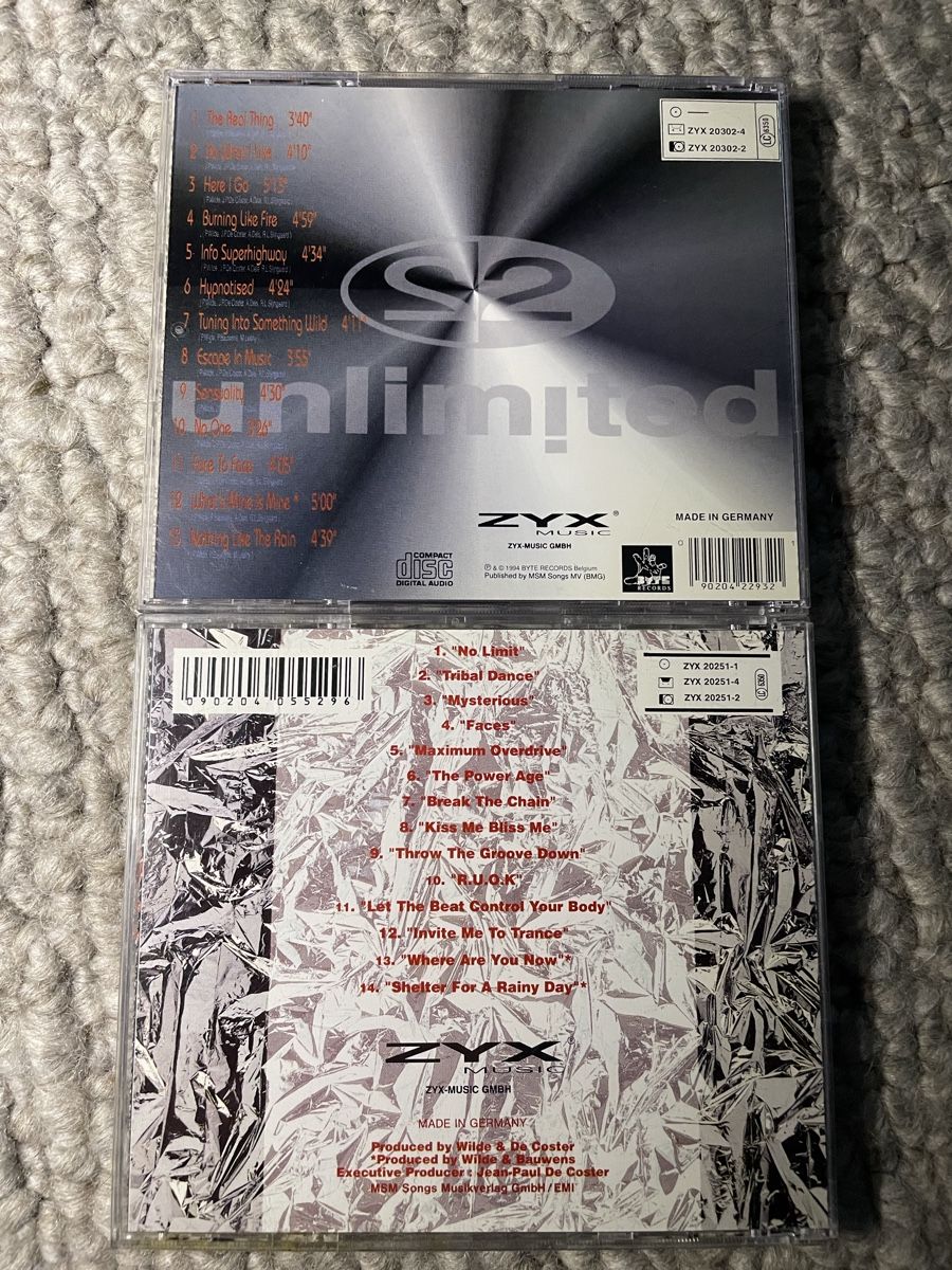 CDs: 2x 2 Unlimited  – D'occasion à Reinach AG par trigger7811 2