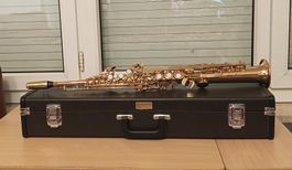 Saxophon Yamaha YSS_475 Sopran, Original