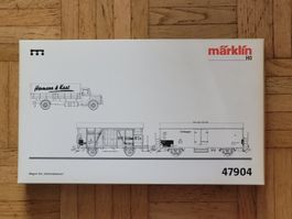 Märklin H0 47904 - Wagen-Set "Kolonialwaren" mit LKW - OVP