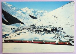 Andermatt (1444 m) gegen die Furka