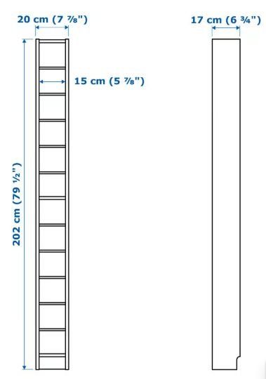 Ikea Scaffali: GNEDBY Regal, weiß – Usato da Belp venduto da JaBuBE 2
