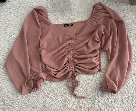 Chemisier Shein rose poudré - Taille S ✨