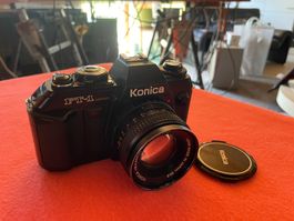 Konica FT-1 Motor Kamera mit Hexanon f1.7 50mm