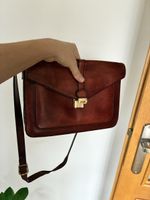 Vintage Leather Bag - Stylish