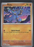 POKÉMON / Riolu / Prismatic Evolutions / Pokéball 🇺🇸