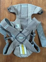 Porte-bébé BabyBjörn carrier mini gris beige 3D mesh