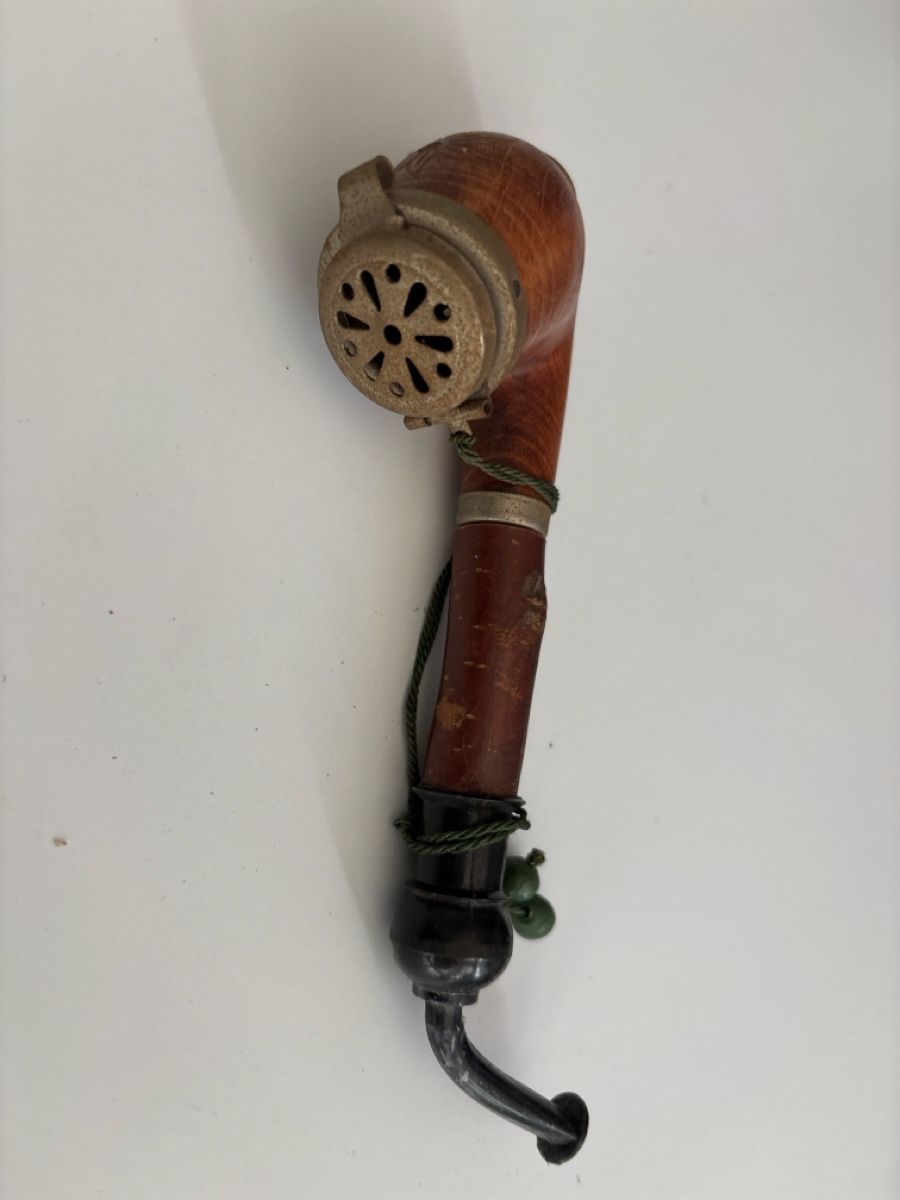 Pipe & Accessori: Antike Pfeife aus Holz mit Deckel – Usato da Zürich venduto da b.fabio 1
