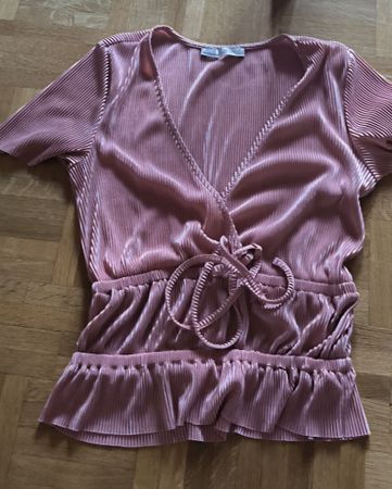 Damen Bluse Rosa Grösse S kurze Aermel gebraucht