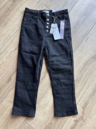 Pantalon cargo noir stretch T.38 neuf
