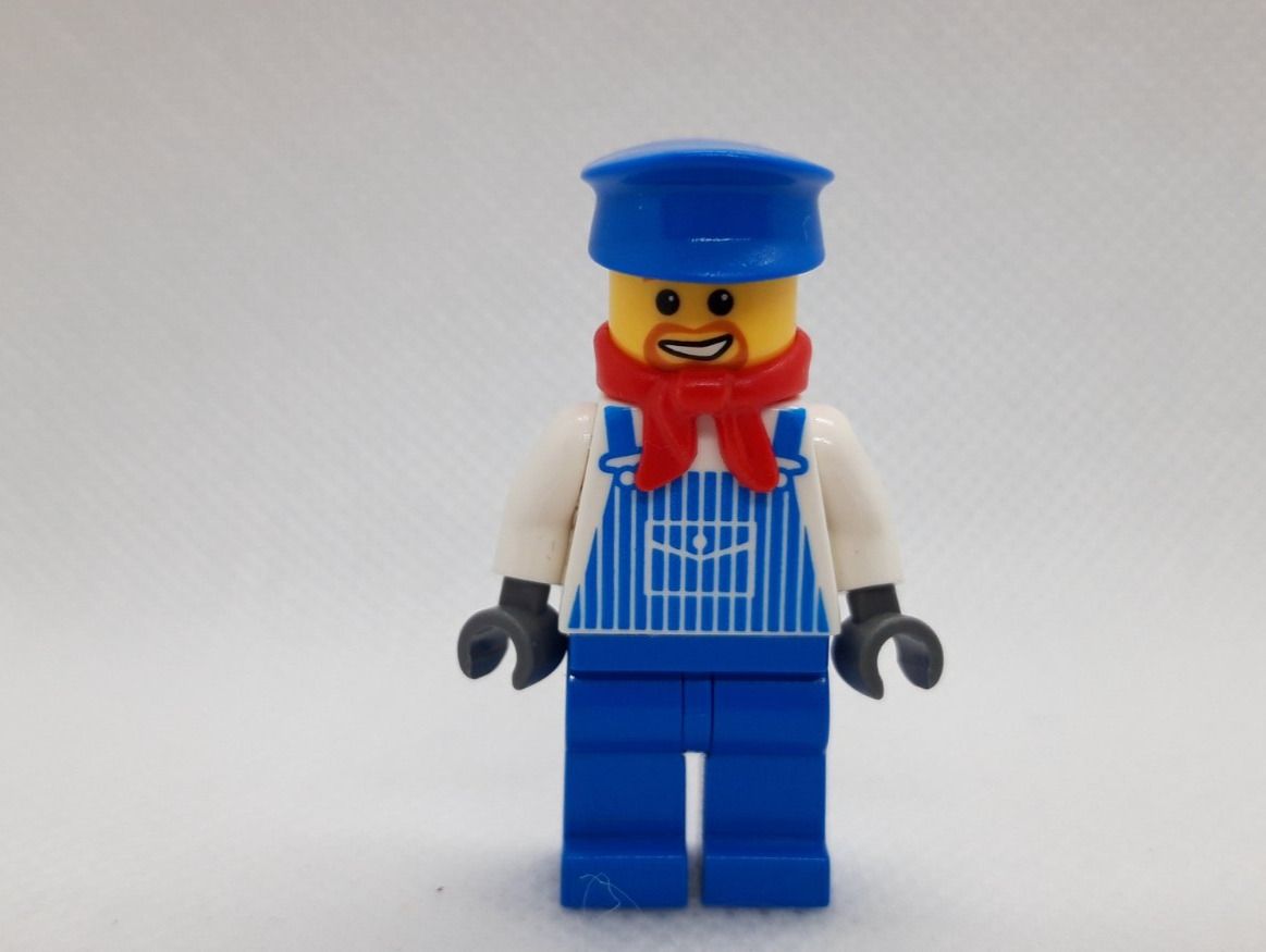 Lego Giocattoli: Lego City Minifigur trn131 - Engineer Max – Usato da Inwil venduto da Dokyiioto