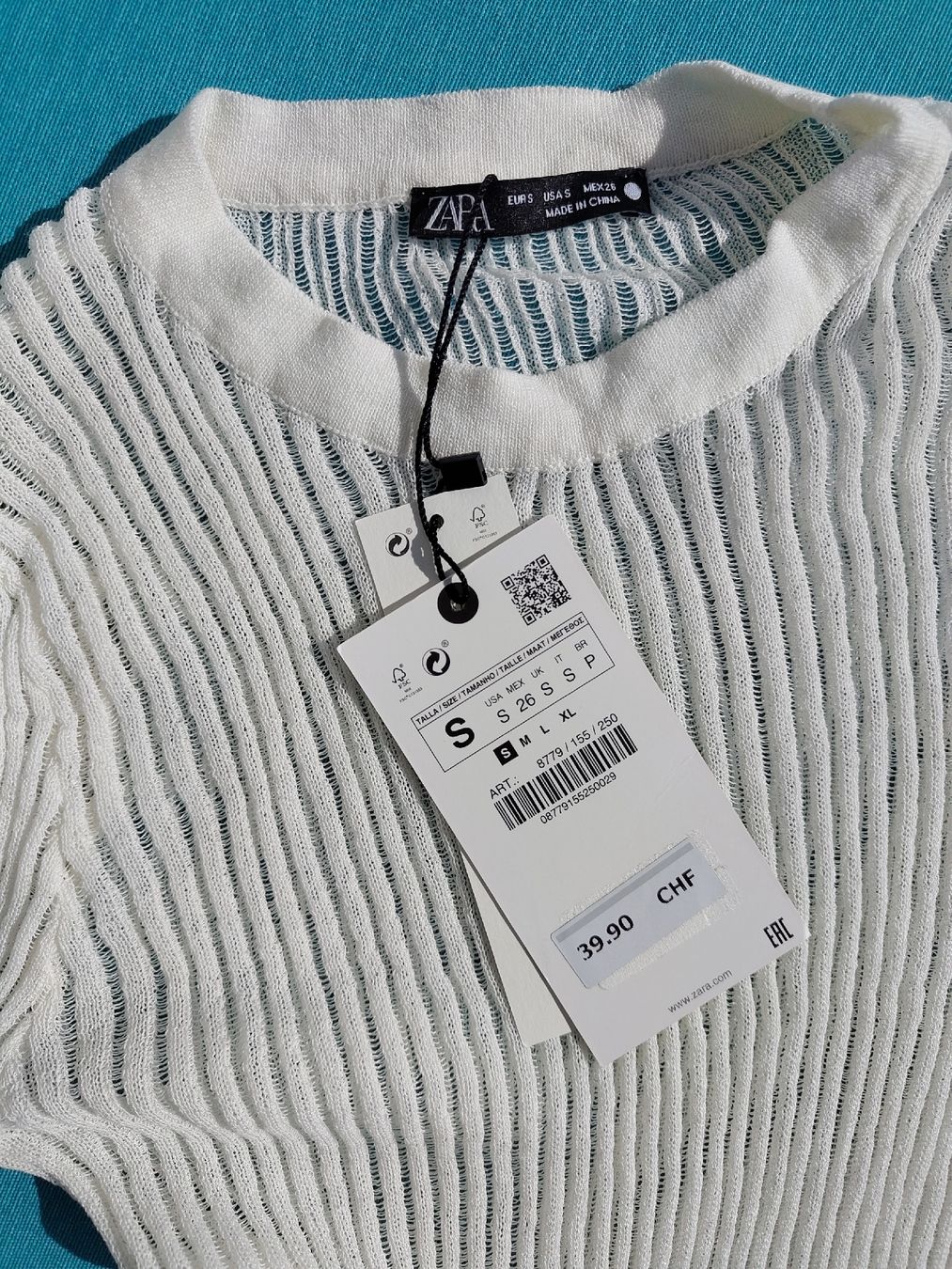 Zara Top: Zara Oberteil neu – Nuovo e nell'imballaggio originale da Olten venduto da n.o.minimalism 1