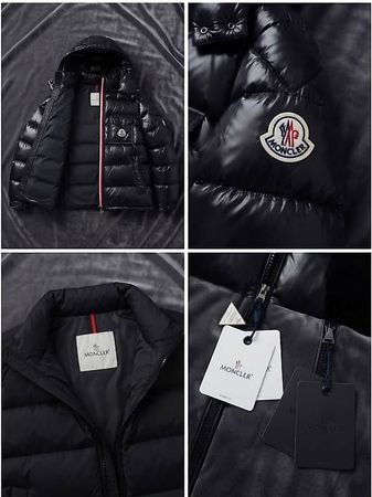 Moncler Herren Daunenjacke Schwarz 