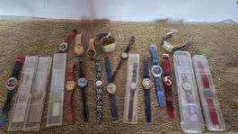 SWATCH Uhren Vintage 17 Stk