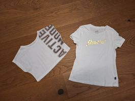 2x Sportshirt Gr. 128 (1x Puma)