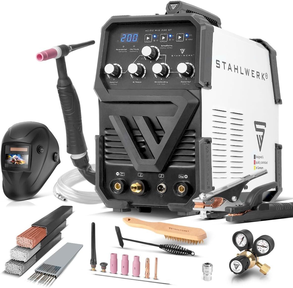 Saldatori: STAHLWERK AC/DC WIG 200 ST IGBT – Nuovo e nell'imballaggio originale da Bottighofen venduto da zaap