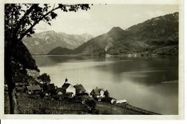 Quinten am Walensee - Bahnpost 1944