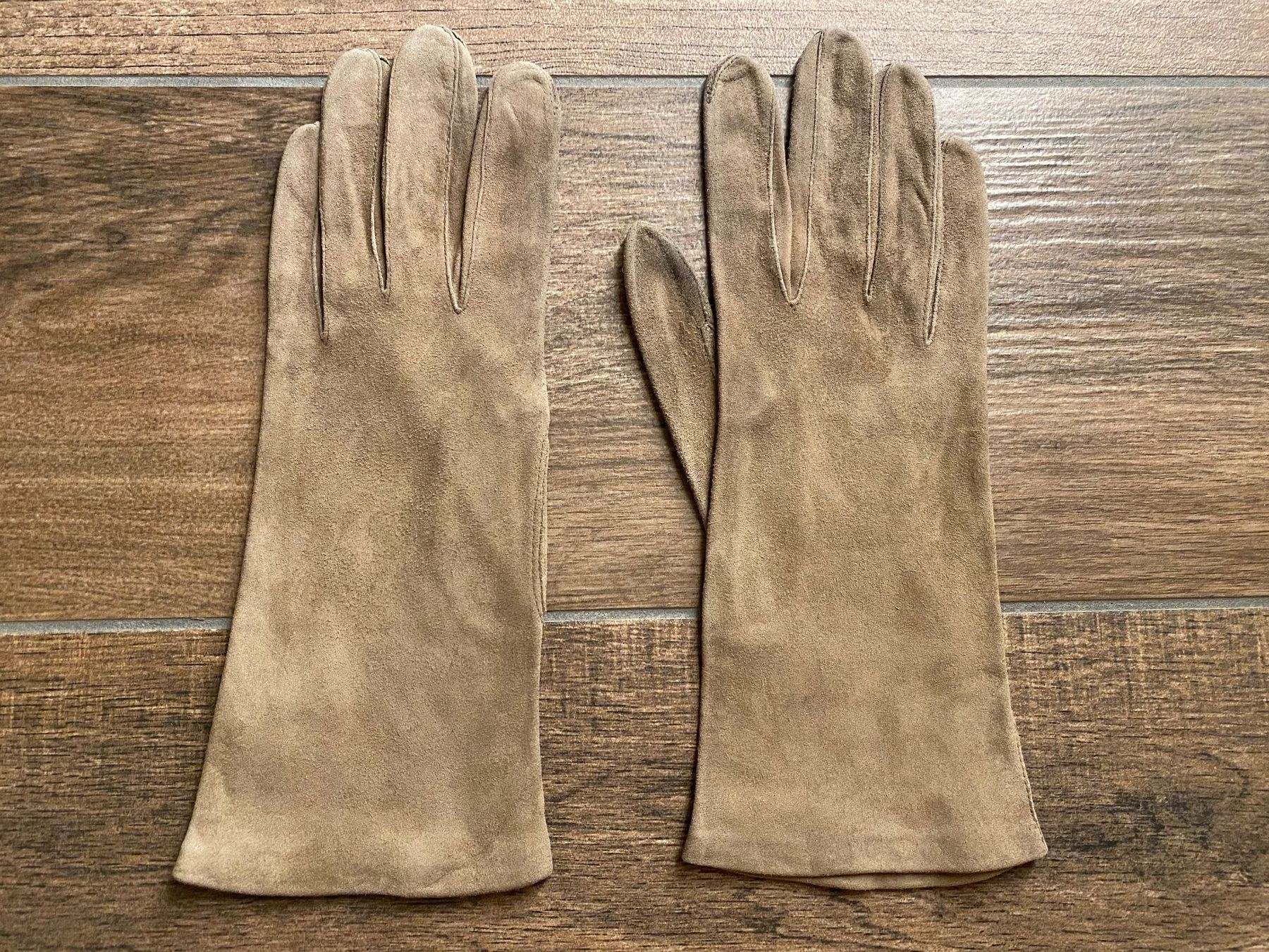 Guanti & manicotti: Lederhandschuhe braun Gr. 6¾ / 7 – Usato da Pratteln venduto da a23_j2gs 3