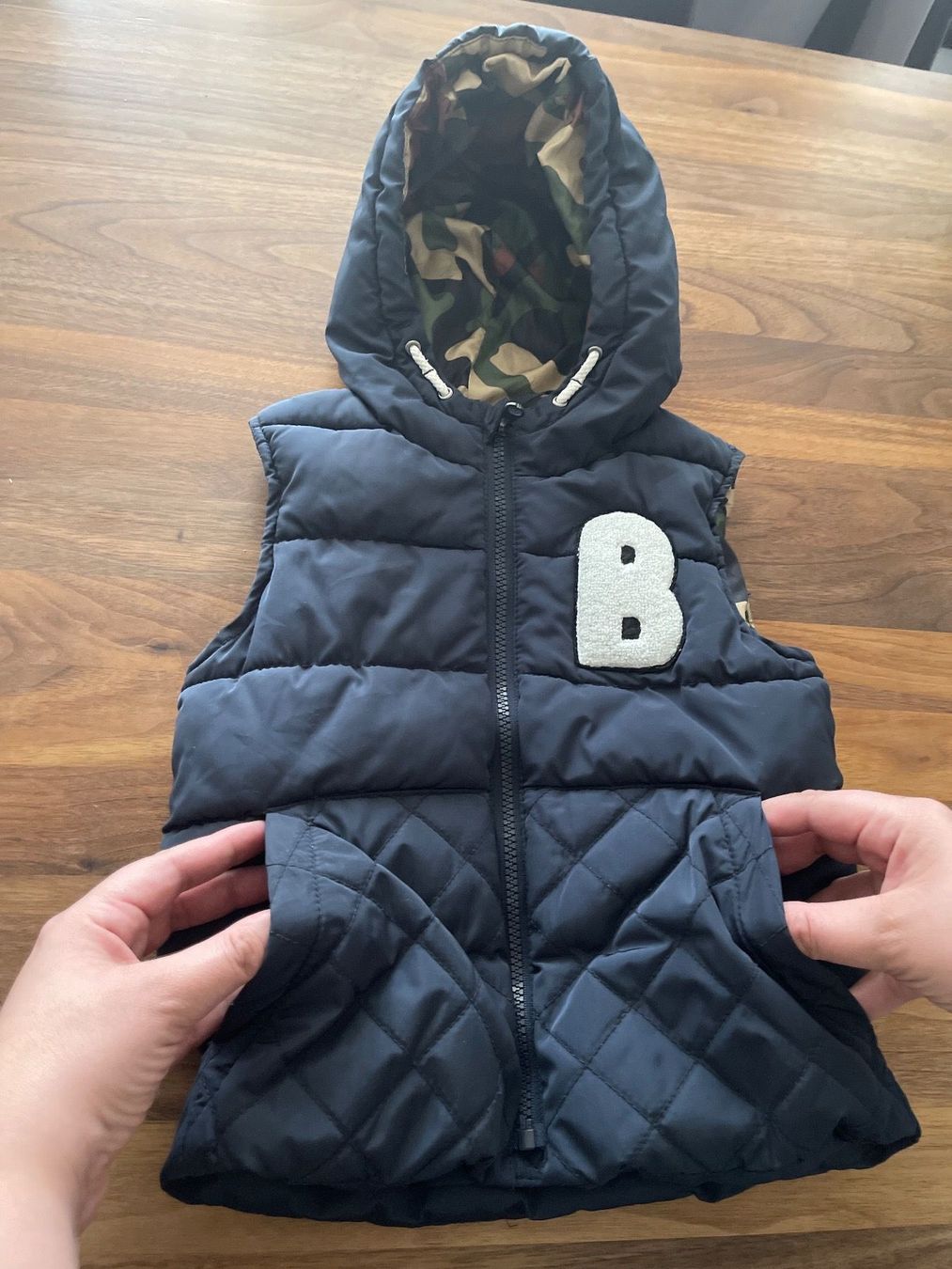 Altro abbigliamento per bambino: Mango Weste Gr. XS dunkelblau – Usato da Brütten venduto da Rod816 7