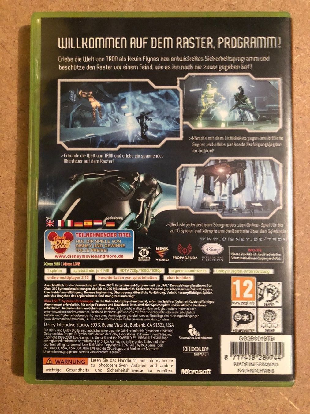 Giochi: Disney Tron Evolution für Xbox 360 – Usato da Kestenholz venduto da Mad18 1