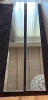 1 Schranktür IKEA Vikedal (neu Aheim) Spiegelglas 25x195cm