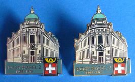 2 Pins – Altes Postgebäude Basel 2 – limitiert & nummeriert