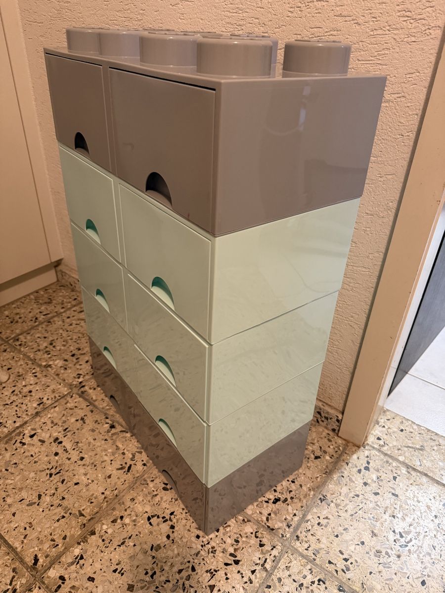 Contenitori & Simili: Lego Aufbewahrungsboxen mit Schublade – Usato da Forch venduto da mtor83 1