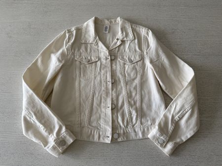 NEU! Jeansjacke & Denim weiss Gr. 146