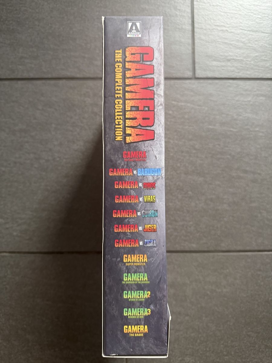 Alle DVDs: Gamera The Complete Collection Blu-ray Arrow Video Boxset – Gebraucht aus Zürich von cENS0R 1