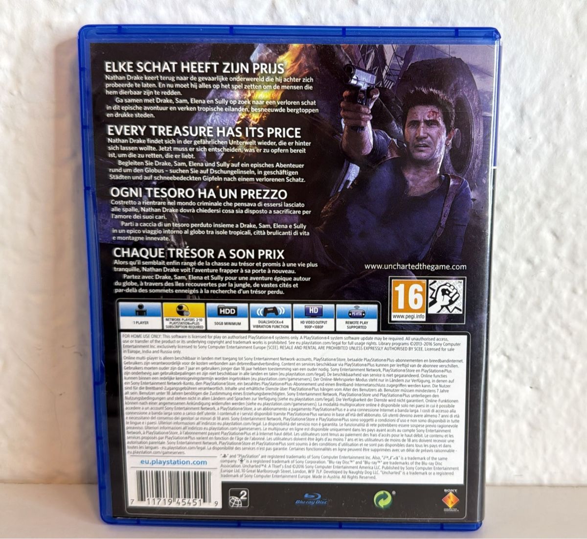 Sony Giochi: Uncharted 4 A Thief's End PS4/PS5 Game - Great Condition! – Usato da Ehrendingen venduto da bubulence 1