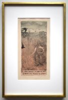 RAR Cuno Amiet Saat Bauer 1940 Orig Lithografie handsigniert