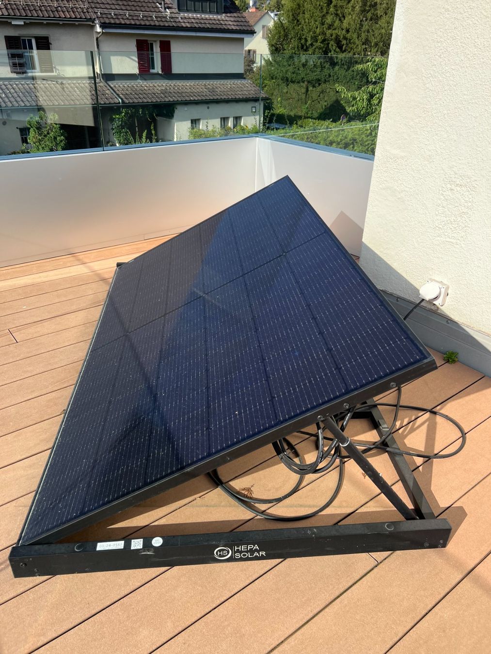 Dispositivi a energia solare: Hepa Solarmodul CPL 400 – Usato da Winterthur venduto da RockShox67 1