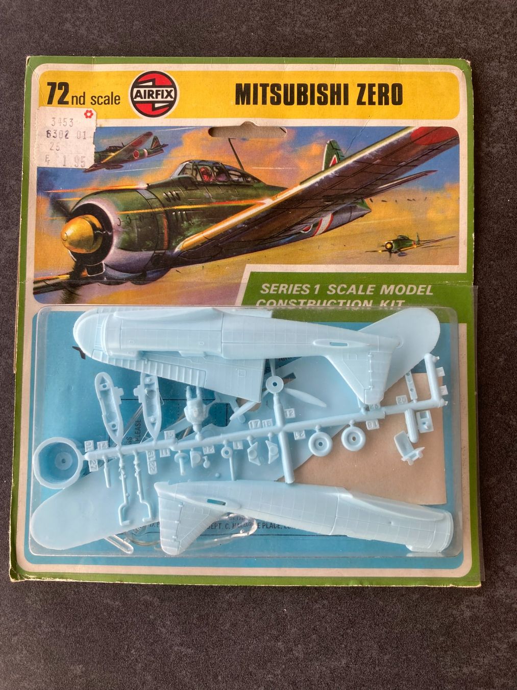 Airfix Kit di modellismo & Modellini statici: VINTAGE: Airfix Mitsubishi Zero 1/72 – Usato da Höri venduto da Treblink