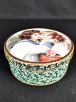 Vintage Blech Dose ca. 7,7 x ⌀ 20,5 cm