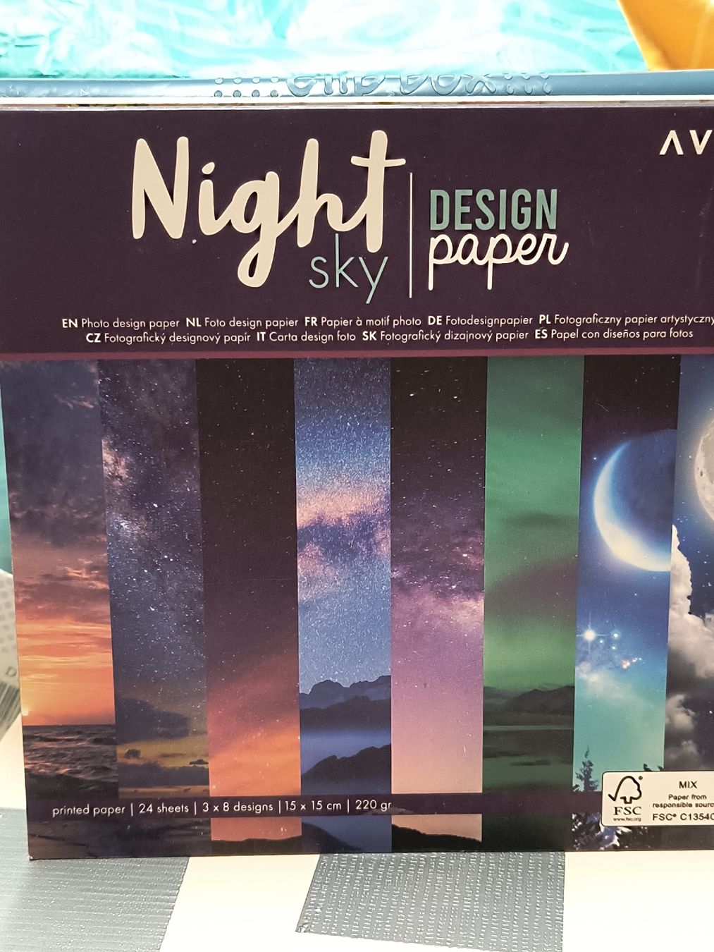 Carta: Bastelpapier Designblock, Design Papier – Nuovo e nell'imballaggio originale da Würenlingen venduto da Striga 5