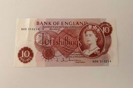 Grossbritannien Ten Shilling