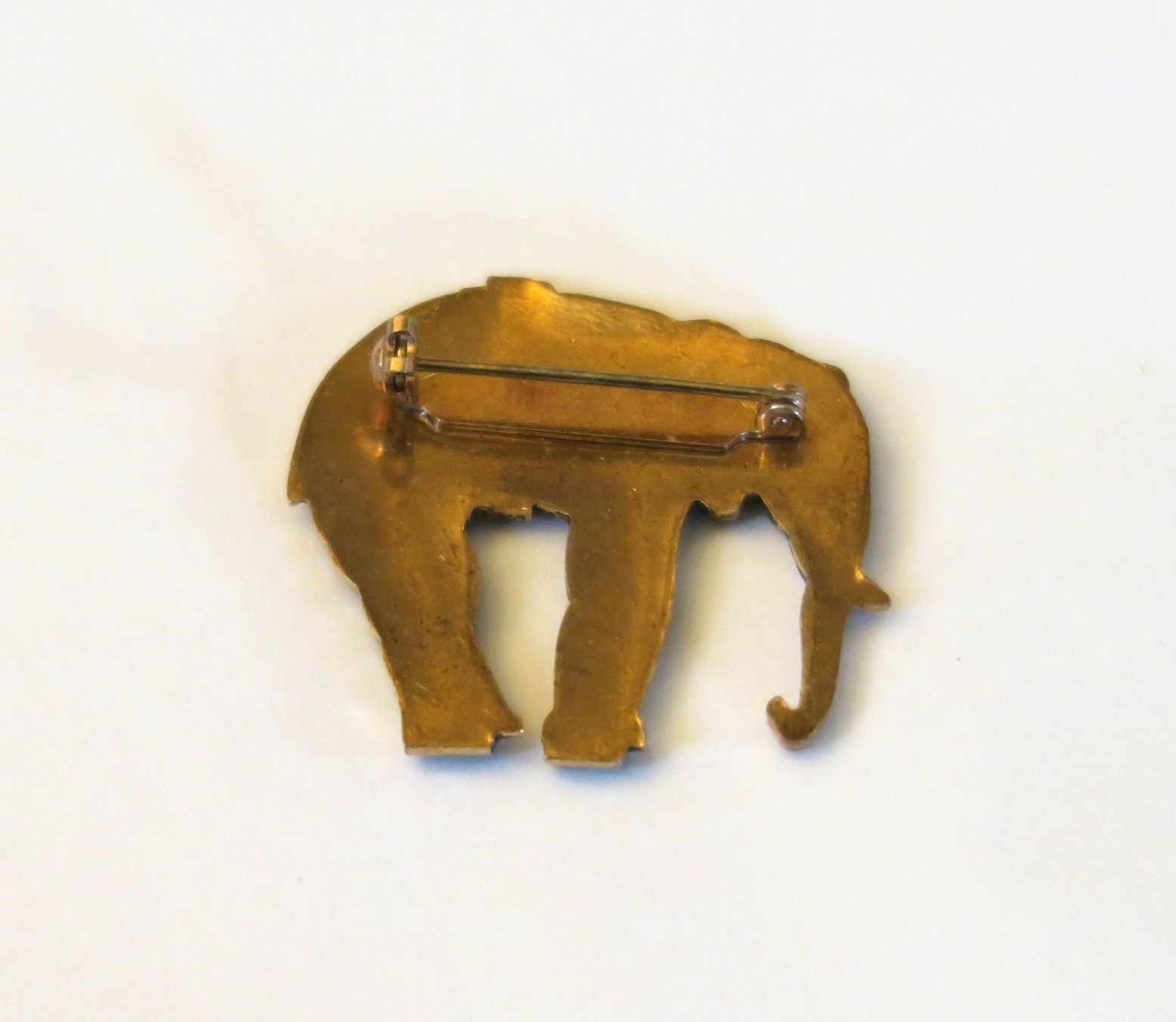 Spille & Fermagli: Brosche Elefant mit Strassteinen – Usato da Brittnau venduto da marlenestone 1