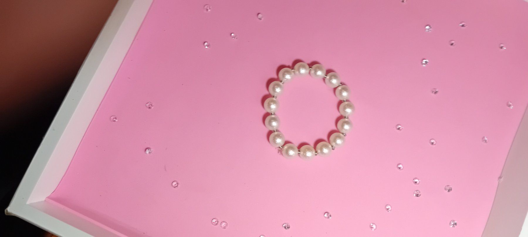 Bracciali & Braccialetti: armband,,weiss,,,,,modeschmuck,,matt – Nuovo (secondo la descrizione) da Basel venduto da bij_5hqd 2