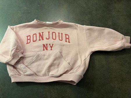 Sweatshirt Zara rosa; Gr. 86