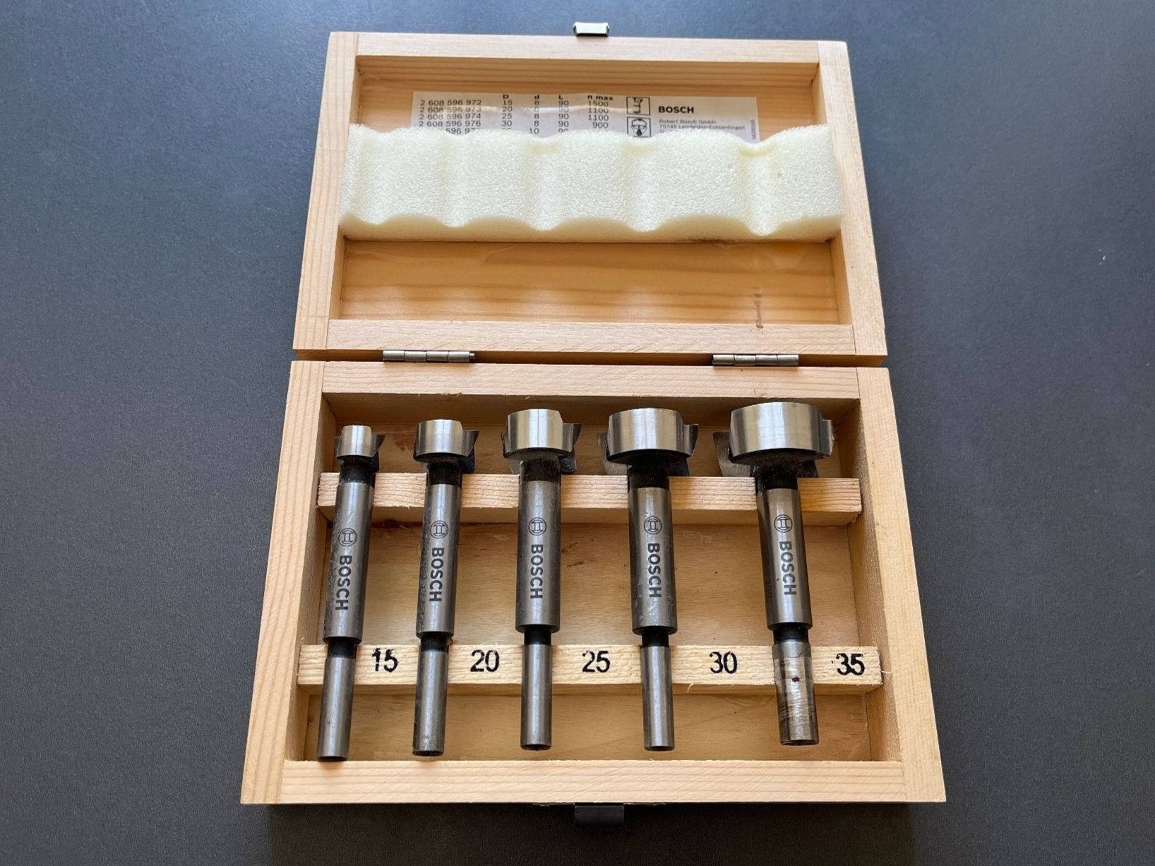 Bosch Tous les outils: Forstnerbohrer Set – D'occasion à Rickenbach SO par Depaedu 1