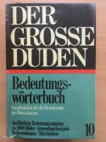Der grosse Duden 10 – Bedeutungswörterbuch