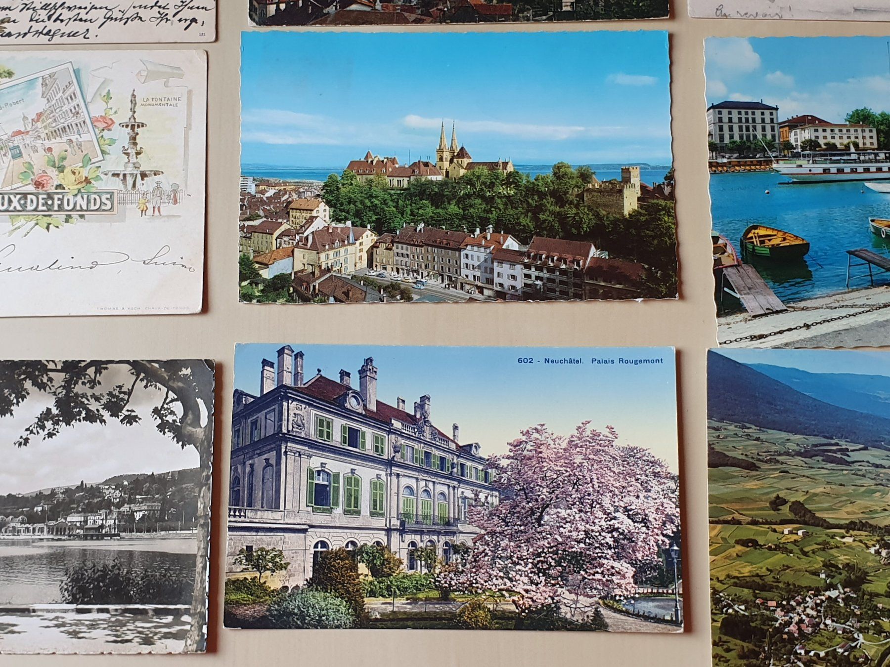 Cartoline postali: 12 x Karten Neuchatel ab 1897 – Usato da Stansstad venduto da collectorsshop 5