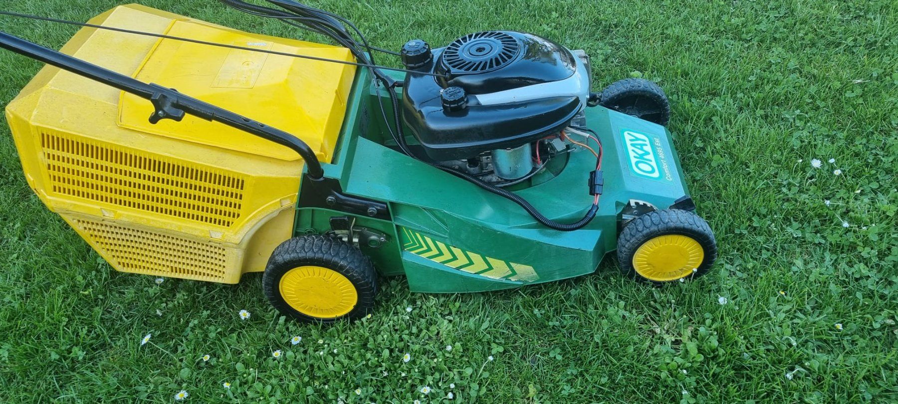 Rasenmäher: Okay Rasenmäher Comfort 4695 Est – Gebraucht aus Riehen von bs4125 1