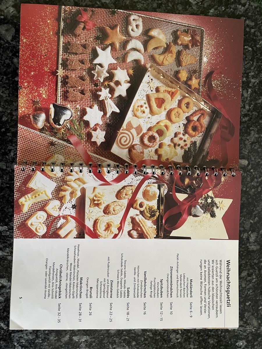 Libri: Betty Bossi- Das Neue Guetzlibuch – Usato da Niederlenz venduto da wuermli83 2
